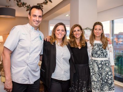 Juanjo, Paula, Silvia y yo